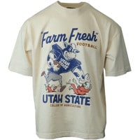 Tys Dyes Farm Fresh Football Unisex T-Shirt cream